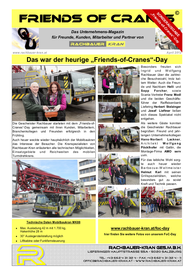 Friends of Cranes - Friends-of-Cranes-Day (April 2012)